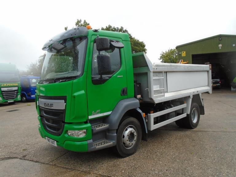2017 (17) DAF LF.260 EURO6 16T SPLIT BODY ALUMINIUM TIPPER 
