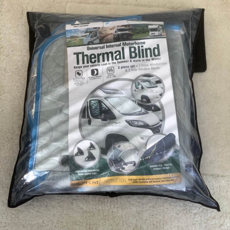 Motorhome thermal blind 