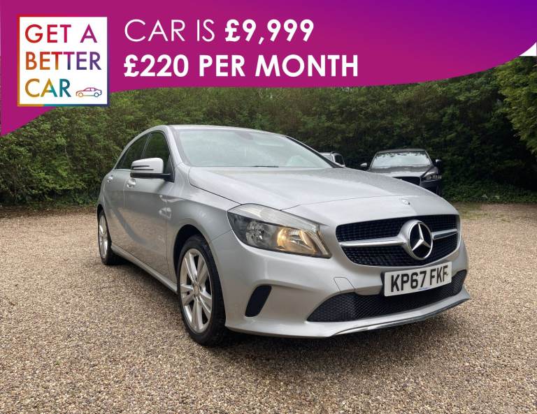 Mercedes A Class 1.6 Sport - Silver – 2017 - 80K - £220 PM – Car is £9,999