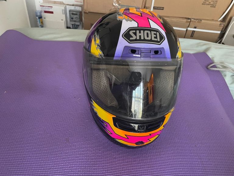 Shoei full face crash helmet small size 53