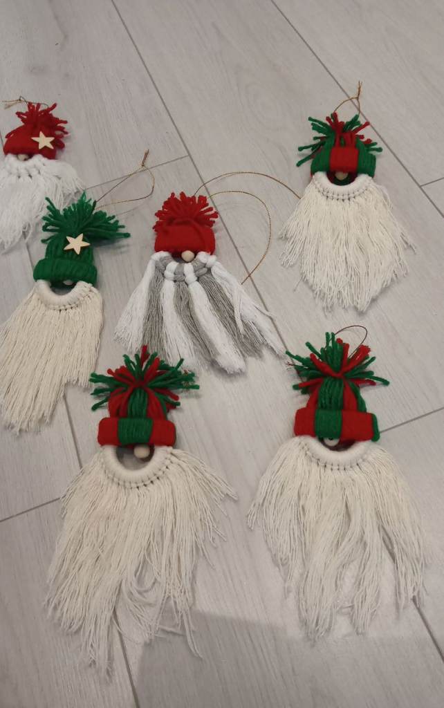 image for Handmade Xmas santas / elfs
