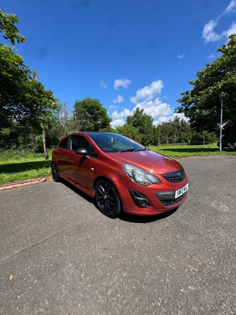 Vauxhall Corsa Limited Edition 1.2 - Rare Orange (Only 62,451 Miles) 
