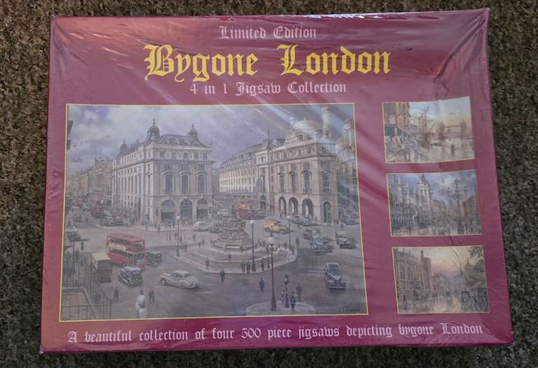 Bygone London 4 in 1 Jigsaw  - New 