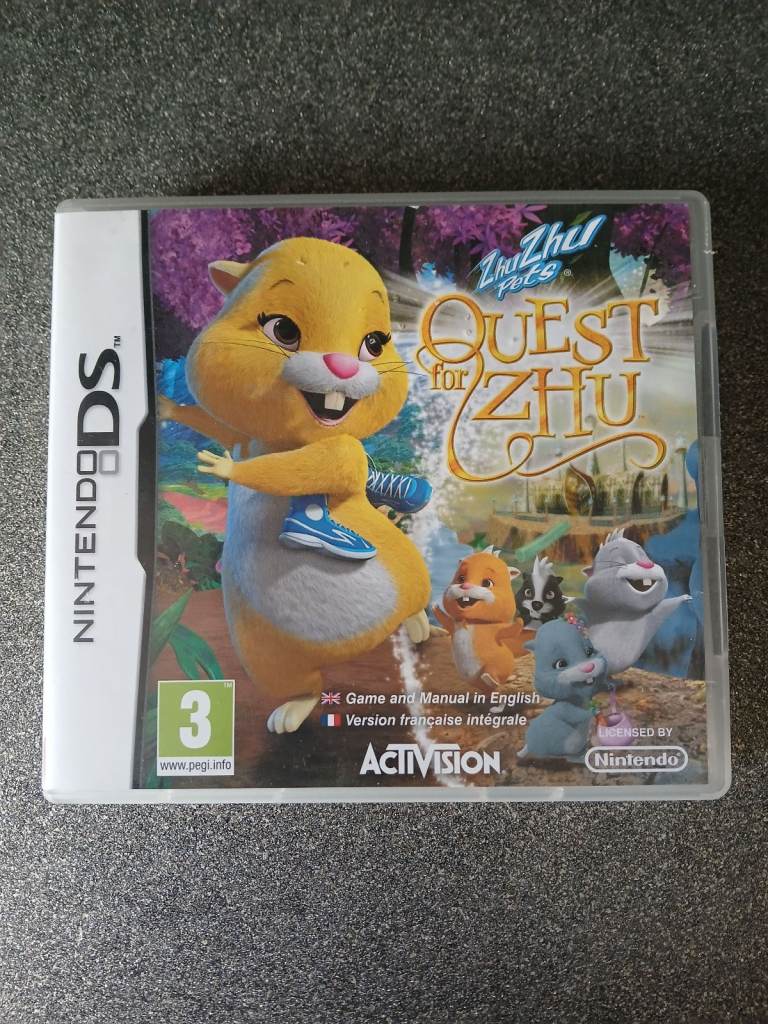 Zhu Zhu Pets Quest For Zhu DS Game