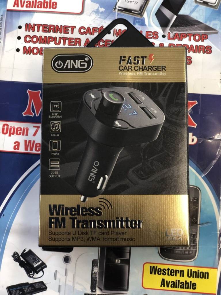 Car FM Transmitter Wireless Bluetooth Handsfree Kit