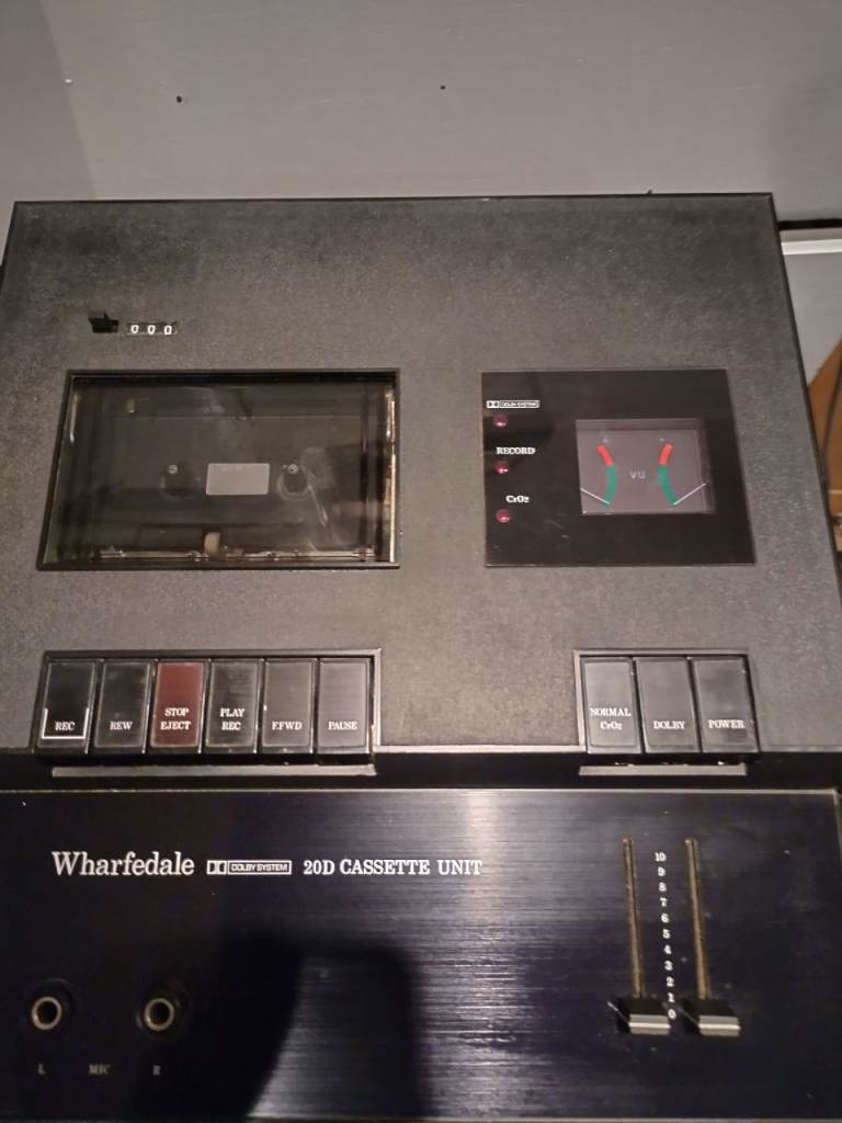 Wharfedale 20D Cassette Unit – Good Condition, Black