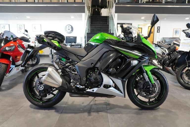 Kawasaki Z1000SX, 2016, Green with just 7919miles Only £6495. 