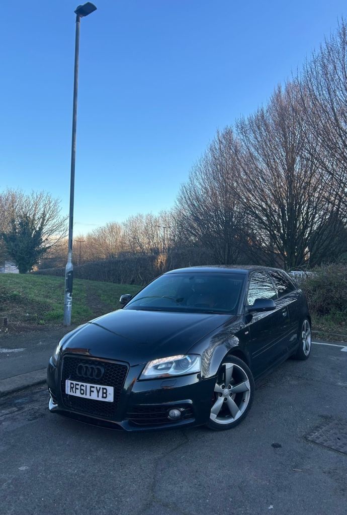 2012 AUDI A3 SLINE BLACK EDTION DSG  FACELIFT 2.0DIESEL AUTOMATIC132K