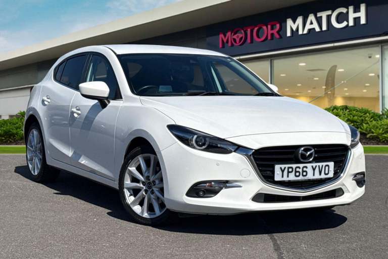 2016 Mazda Mazda3 2.2 SKYACTIV-D Sport Nav Auto Euro 6 (s/s) 5dr Hatchback DIESEL Automatic