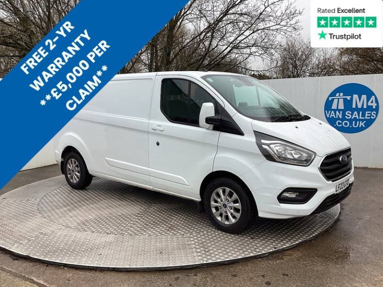 2023 Ford Transit Custom 300 EcoBlue Limited LWB L/R A/C Euro 6 LWB Panel Van Diesel Manual