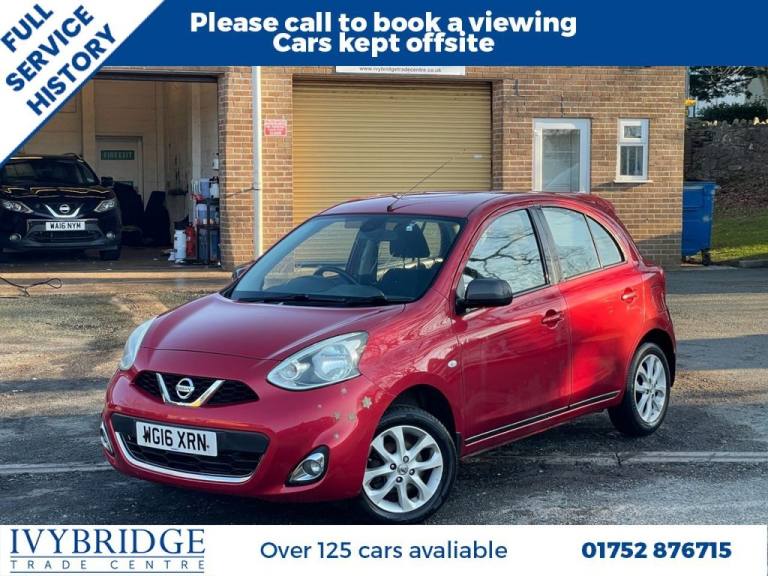 2016 16 NISSAN MICRA 1.2 ACENTA HATCHBACK 5DR PETROL MANUAL EURO 6 (80 PS)