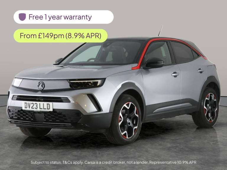2023 Vauxhall Mokka 1.2 Turbo GS SUV 5dr Petrol Manual Euro 6 (s/s) (136 ps) REV CAM - APPLE CA S...
