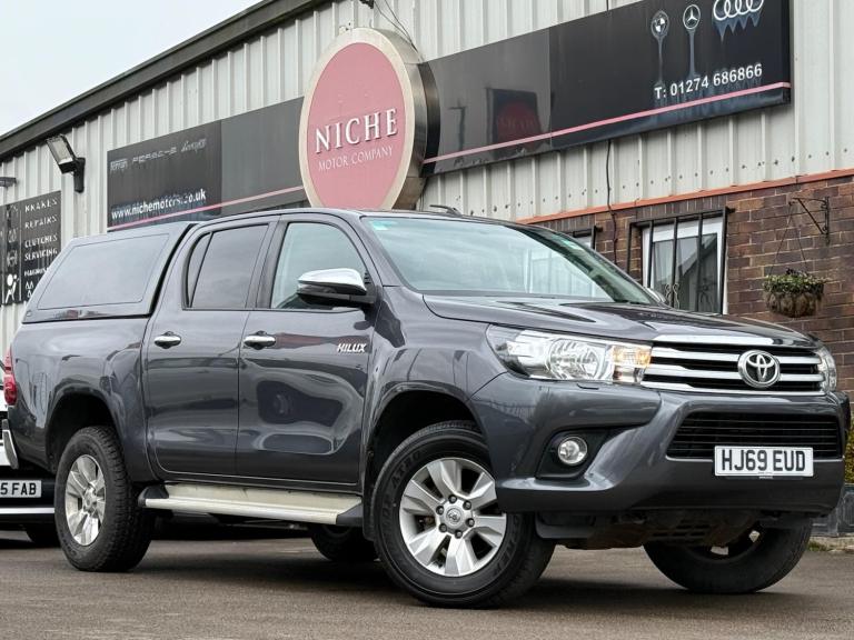 2019 Toyota Hilux 2.4 D-4D Icon Auto 4WD Euro 6 4dr (3.5t) PICK UP Diesel Automatic