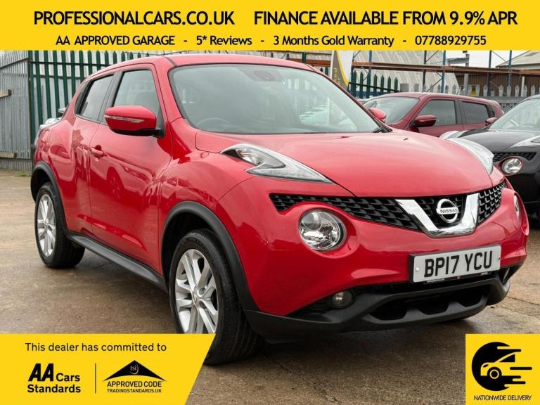 2017 Nissan Juke 1.2 DIG-T N-Connecta Euro 6 (s/s) 5dr HATCHBACK Petrol Manual