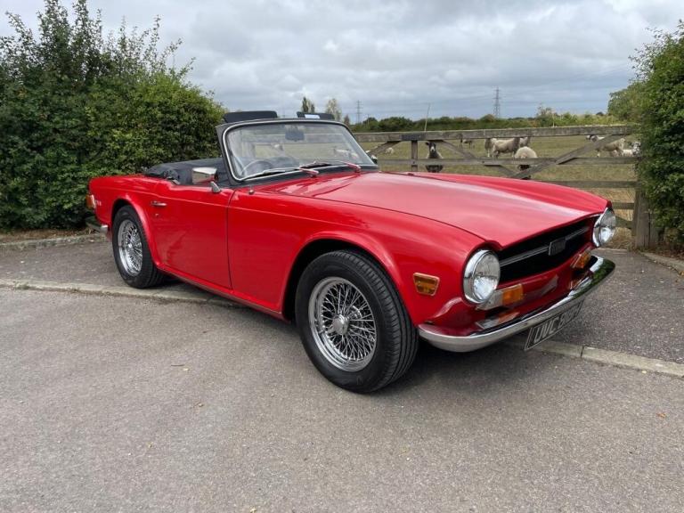 1969 Triumph TR6  PETROL Manual