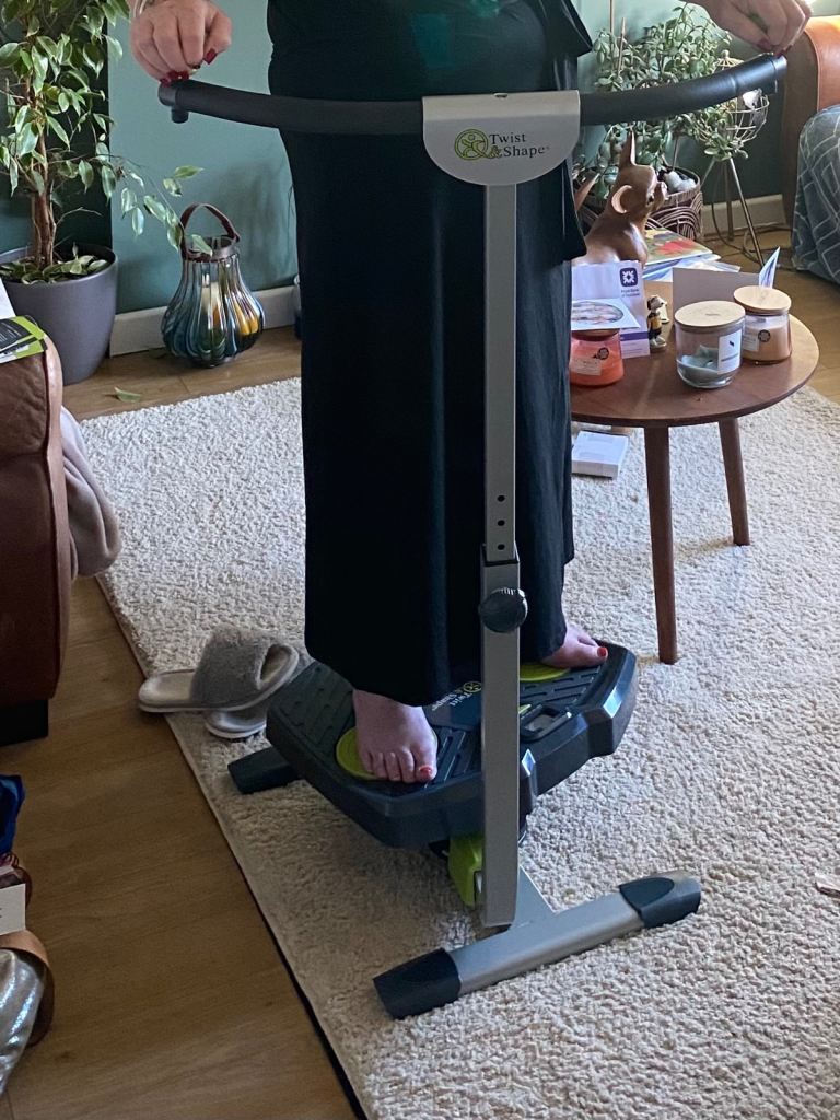 Twist and Shape exercise machine