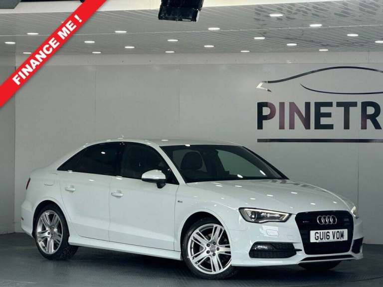 2016 Audi A3 1.8 TFSI S line Saloon 4dr Petrol S Tronic quattro Euro 6 (s/s) (Nav) (180  Saloon P...