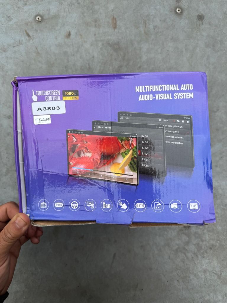 Brand new screen comes with all Wiring and instructions