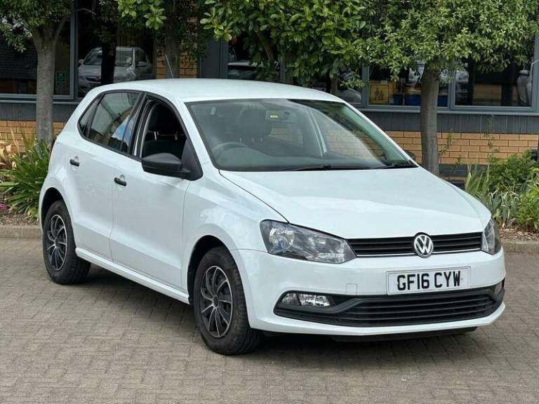 2016 Volkswagen Polo 1.0 BlueMotion Tech S Euro 6 (s/s) 5dr (A/C) HATCHBACK Petrol Manual