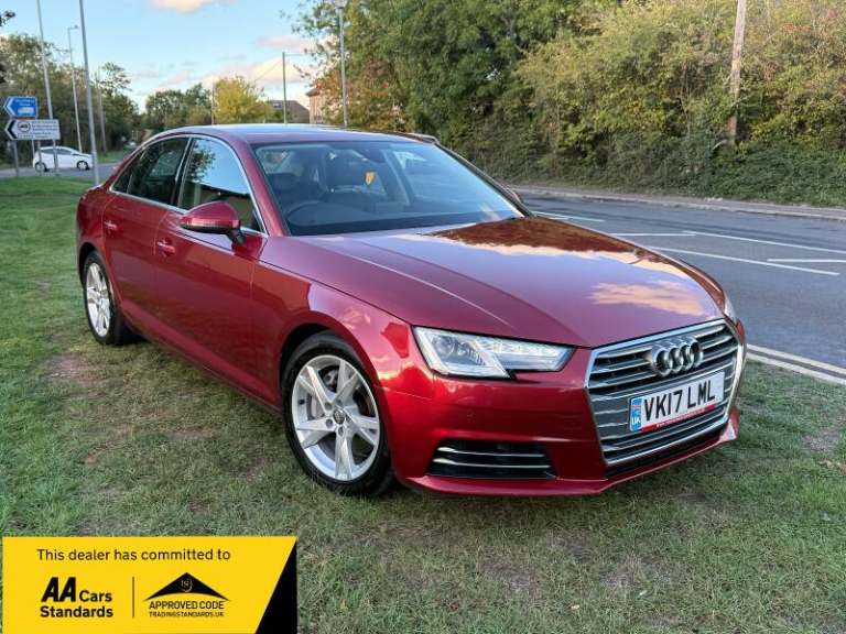 2017 Audi A4 2.0 TDI Ultra 190 Sport 4dr 6 SERVICES FULL LEATHER SATNAV ULEZ COMPLIANT  SALOON Di...