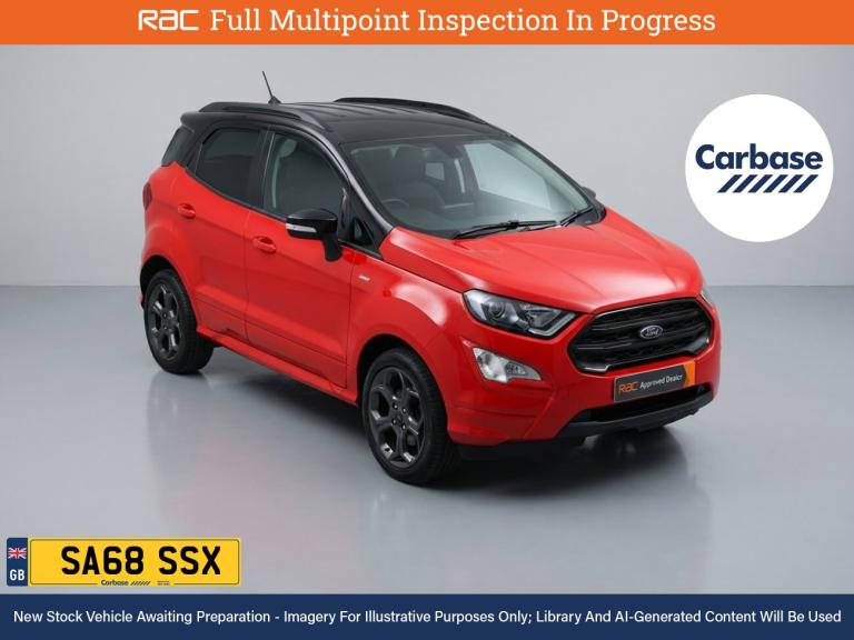 2018 Ford Ecosport 1.0T EcoBoost ST-Line SUV 5dr Petrol Manual Euro 6 (s/s) (100 ps) SUV PETROL M...