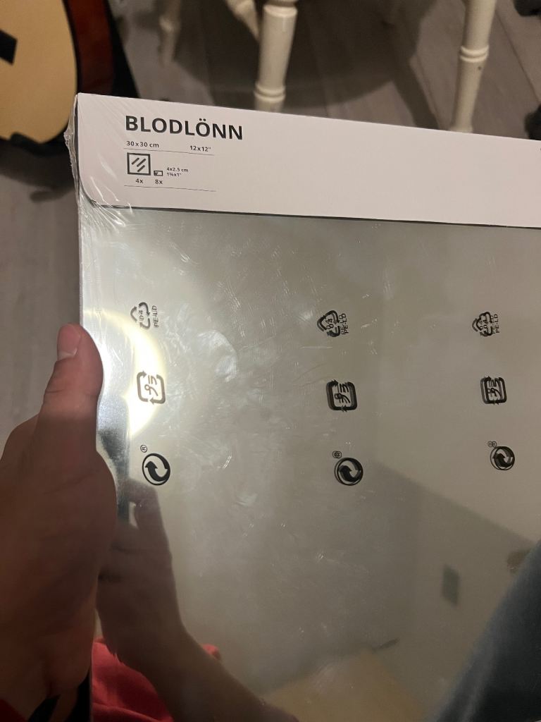 Ikea BLODLÖNN 30*30 cm mirror