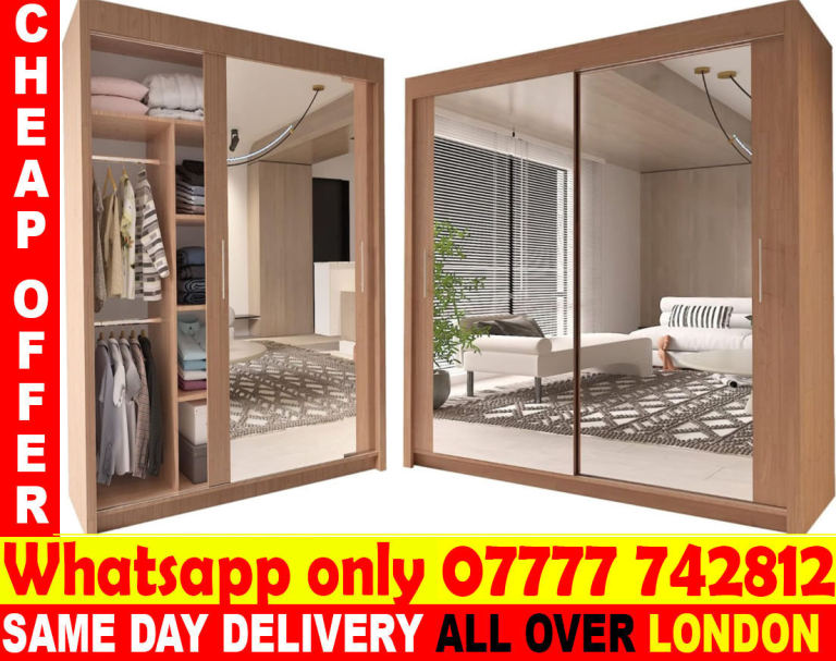 - FREE DELIVERY - WARDROBE 2 DOR AND 3 DOR BRAND NEW (wfdgadg