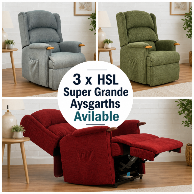 HSL Super Grande Aysgarths Recliner Armchair - Quality Reconditioned - RRP New £2695