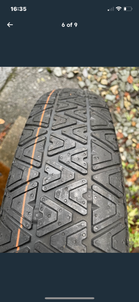 Citroen Peugeot 16” space saver wheel 4 stud 