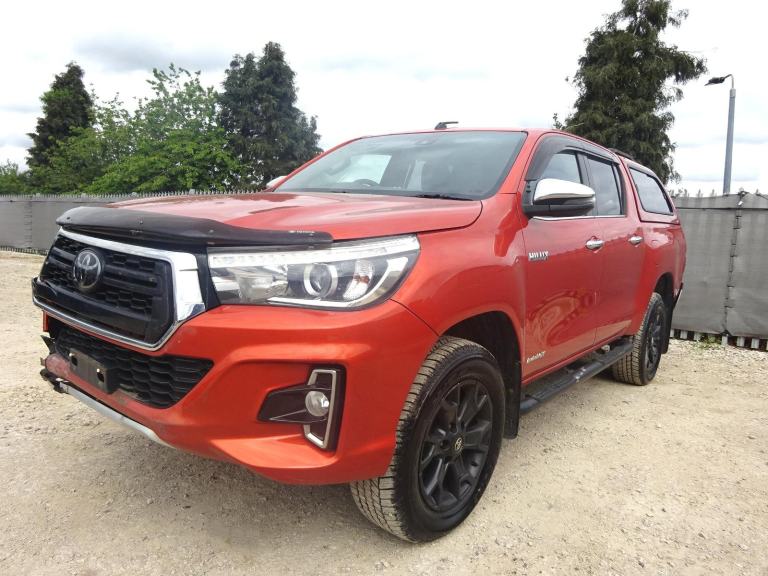 2018 68 REG TOYOTA HILUX INVINCIBLE X LIMITED EDITION D-4D AUTO DAMAGED SALVAGE