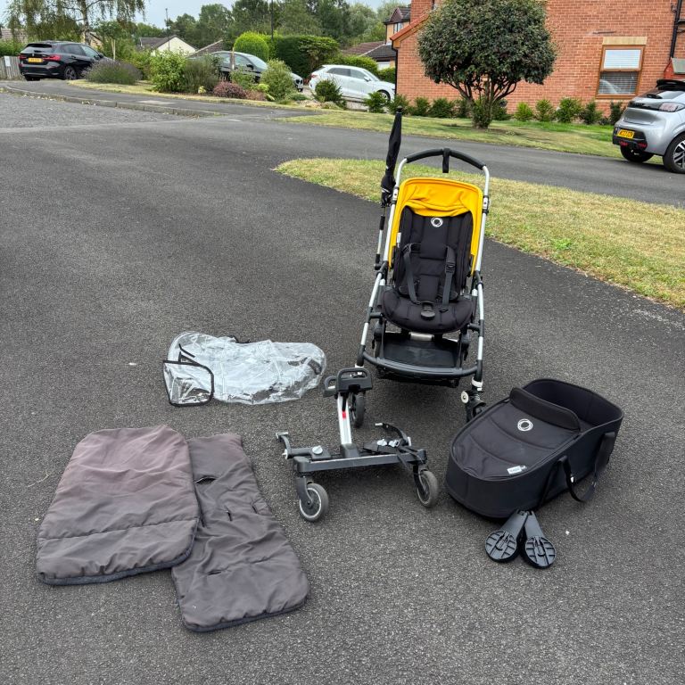 Bugaboo Bee 5 With Accessories, Plus Buggy Board