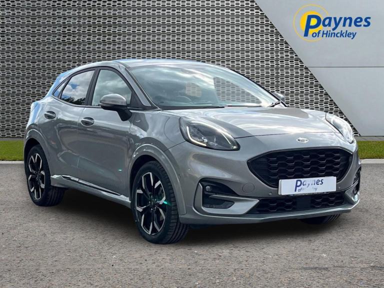 2023 Ford Puma ST-Line X 1.0L 125PS mHEV 6 Spd Solar Silver WINTER/PARKING PACKS