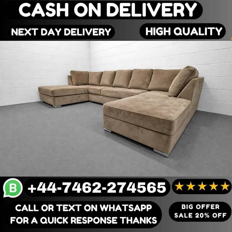“Stylish Corner & 3+2 U Shape Sofas at Hot Prices!”