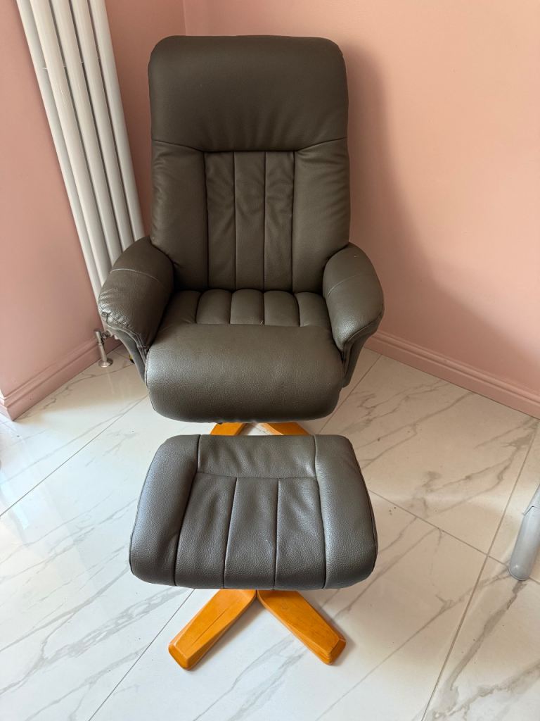 Reclining chair & Stool