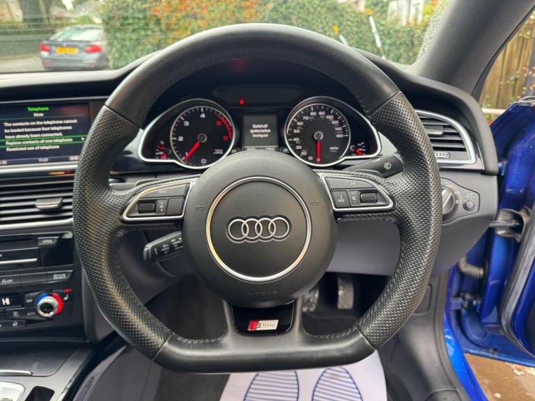 2014 Audi A5 3.0 TDI 245 Quattro Black Edition 2dr S Tronic COUPE DIESEL Automatic