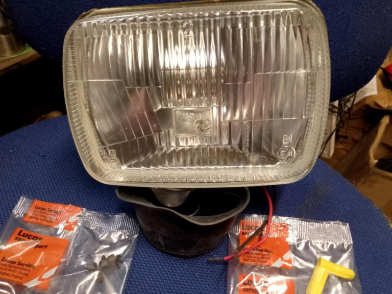 NEW TALBOT SUNBEAM HEADLAMPS GENUINE LUCAS KITS 