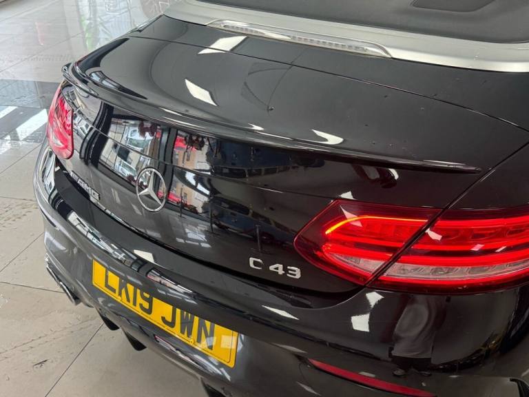 2019 Mercedes-Benz C Class 3.0 C43 V6 AMG (Premium) Cabriolet 2dr Petrol G-Tronic+ 4MATIC Euro 6 ...