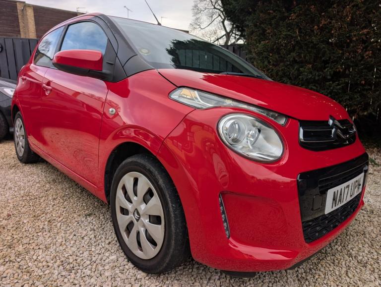 2017 Citroen C1 1.0 VTi Feel 5dr Red Hatchback Manual  HATCHBACK Petrol Manual