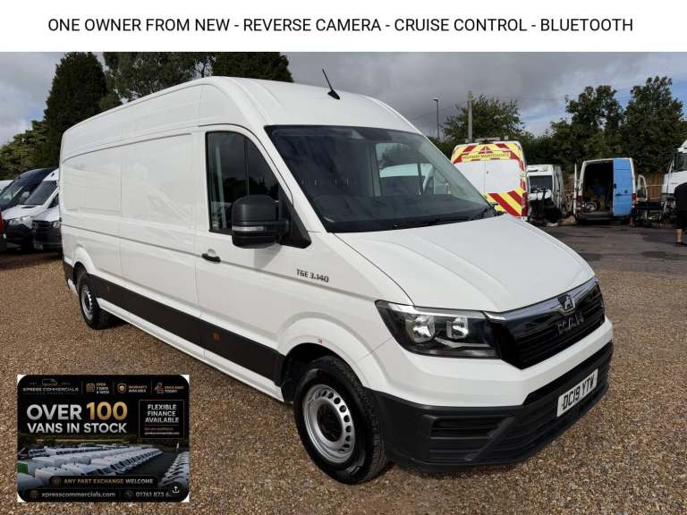 2019 MAN TGE 2.0 3140d Panel Van 5dr Diesel Manual FWD LWB High Roof Euro 6 (s/s) (140 p Panel Va...