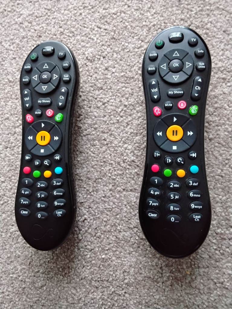 Virgin remote controls