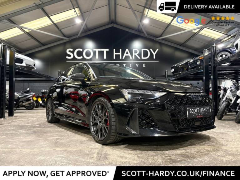 2025 75 AUDI RS3 2.5 TFSI CARBON BLACK SPORTBACK 5DR PETROL S TRONIC QUATTRO EUR