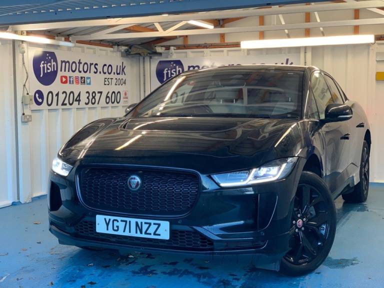 2021 71 JAGUAR I-PACE 400 90KWH BLACK SUV 5DR ELECTRIC AUTO 4WD (400 PS)+