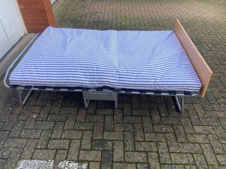 Folding guest bed. (Small double) Good condition. I can deliver free to local area.