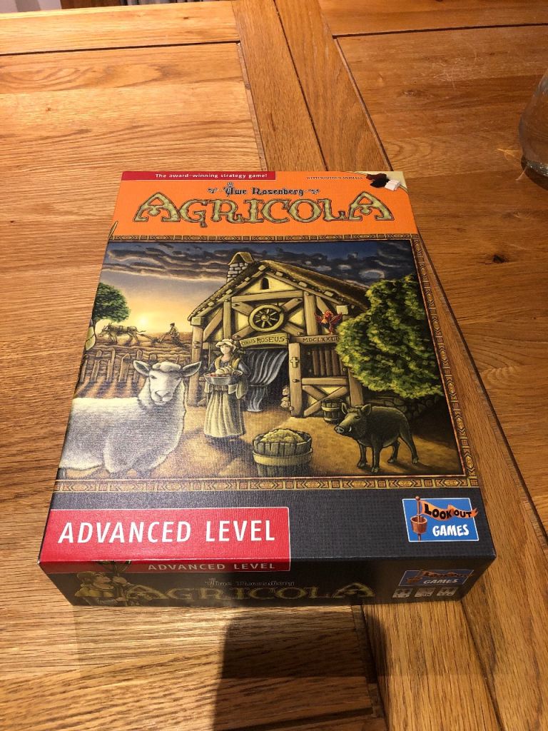 Agricola Advanced Level Board Game – Good Condition