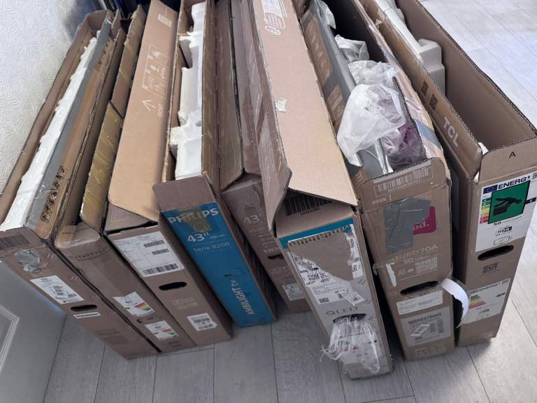 TVs for Parts or Repair – Damaged Screens