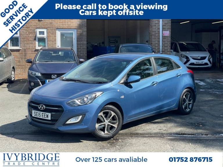 2015 15 HYUNDAI I30 1.4 BLUE DRIVE SE HATCHBACK 5DR PETROL MANUAL EURO 6 (S/S) (