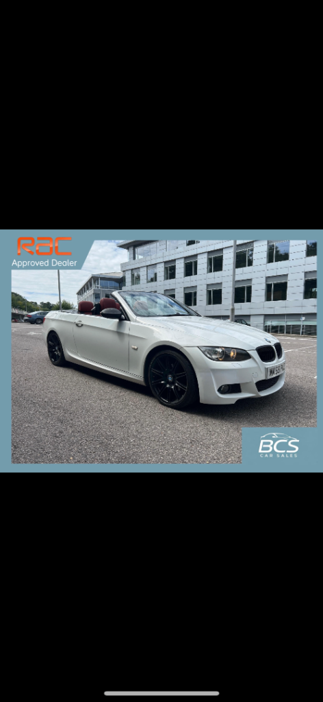 BMW, 3 SERIES, Convertible, 2009, Semi-Auto, 1995 (cc), 2 doors