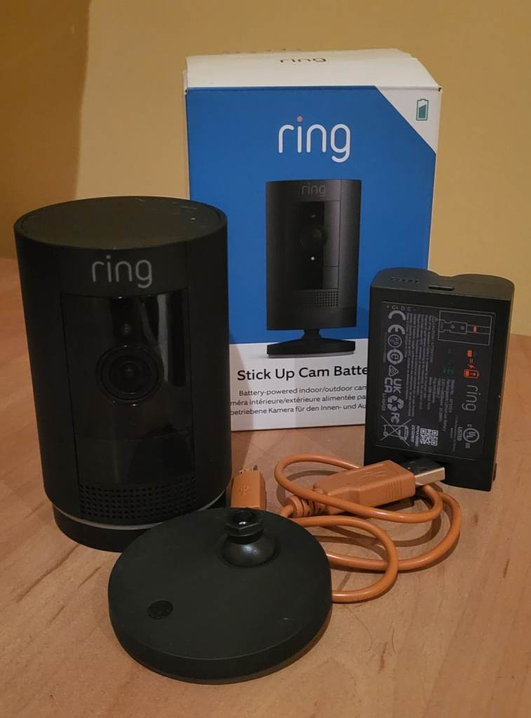 Ring Stick up Cam - quantity of 3