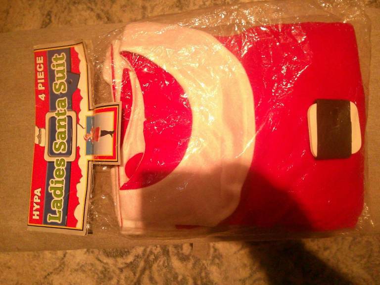 Ladies Santa Suit