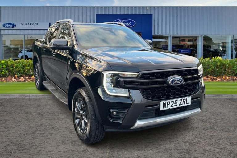 2025 Ford Ranger Wildtrak AUTO 2.0 EcoBlue 205ps 4x4 Double Cab Pick Up Automatic Pick-Up Diesel ...